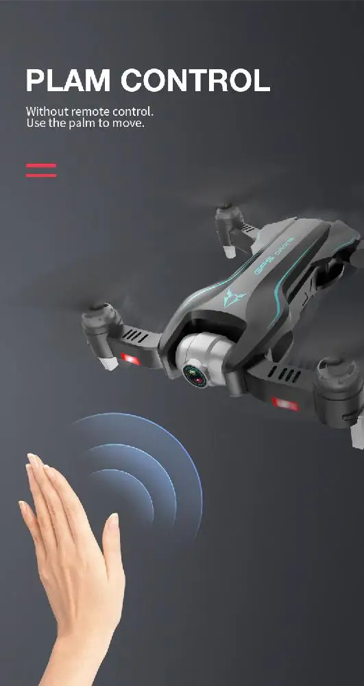 RCtown S20 wifi FPV с 4K HD камерой gps режим позиционирования Интеллектуальный складной