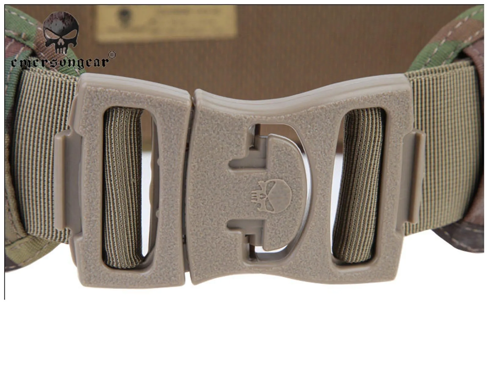 Мягкий ремень EmersonGear Molle для страйкбола боевой поясной Мультикам EM9086|molle emerson|belt