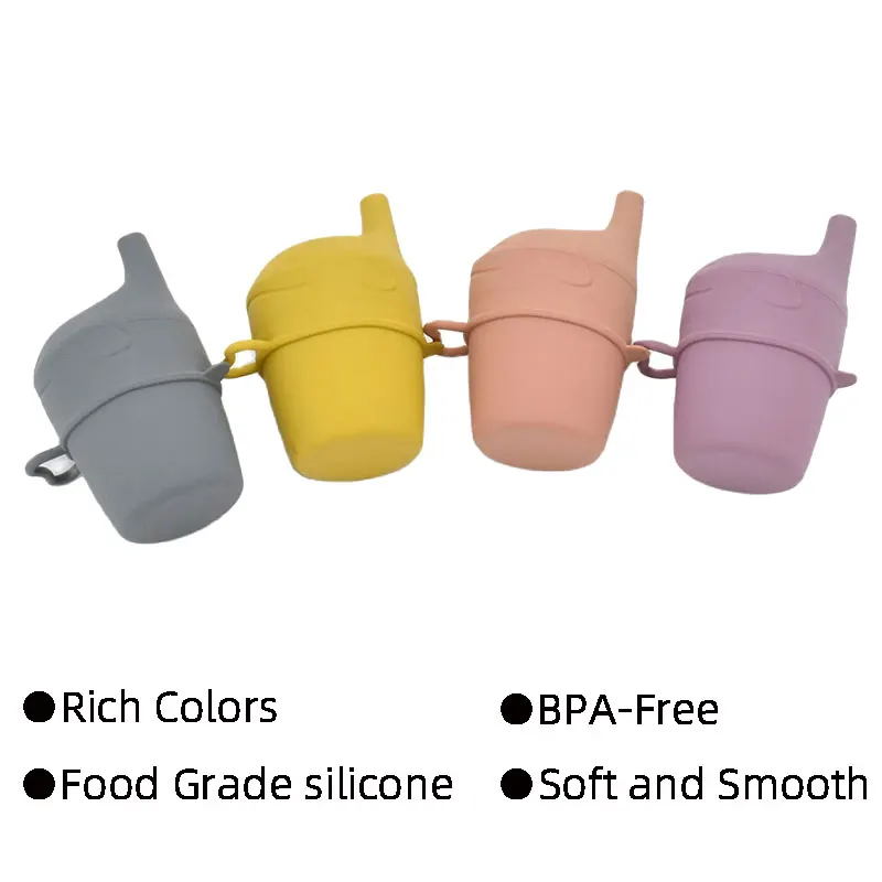 

New Baby Training Cup Anti Scalding Food Grade Silicone Water Cup Learn To Drink Cup Drinkware Sippy Cups For Toddlers Sippy Cup