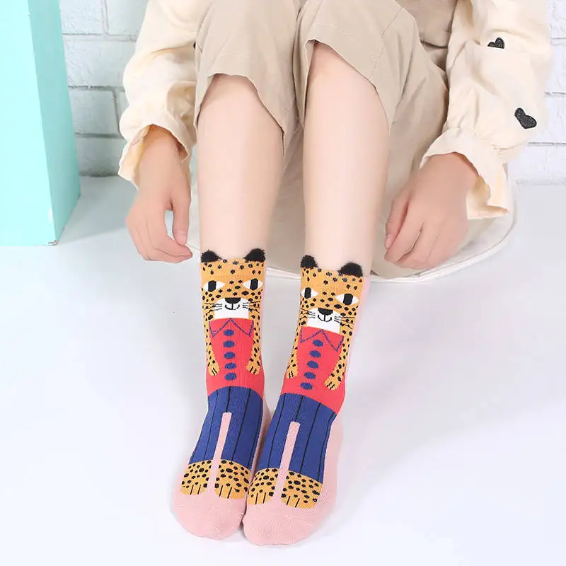 Веселые женские носки с принтом из мультфильма Осьминог Happy woman|Носки| |