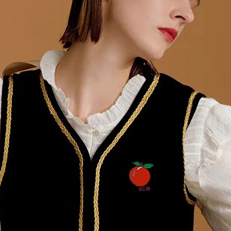 Персиковая булавка Elio звоните мне по вашему имени фанаты прекрасный подарок |