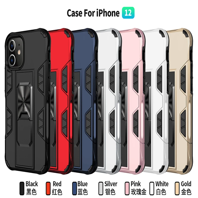 

Built-in bracket CASE For OPPO REALME 5 i pro A5 A9 A1K C2 F11 C11 A12 C3 A5S A91 A92 A52 A72 Silica gel Shockproof Case Cover