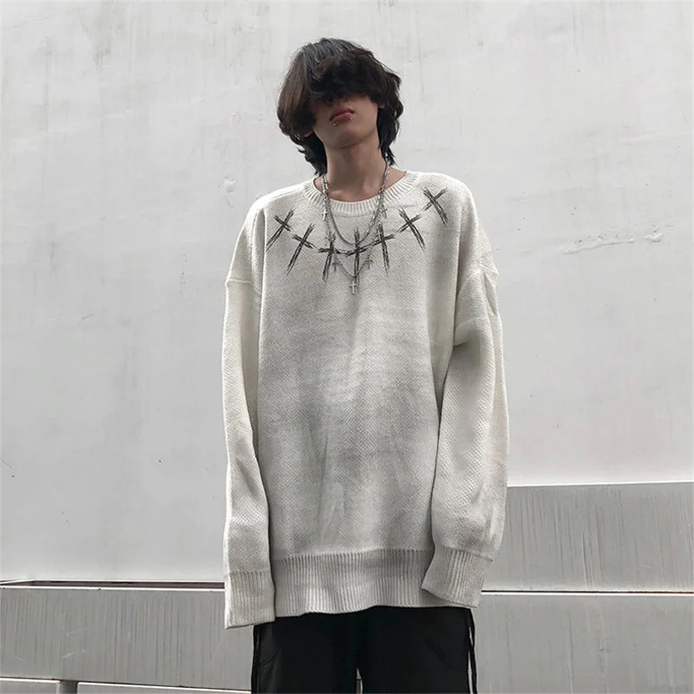 

Весна-осень, панк, хип-хоп, модные мужские, белые, черные, хип-хоп, толстовки для мальчиков, специальные мягкие строительные Модные топы для м...