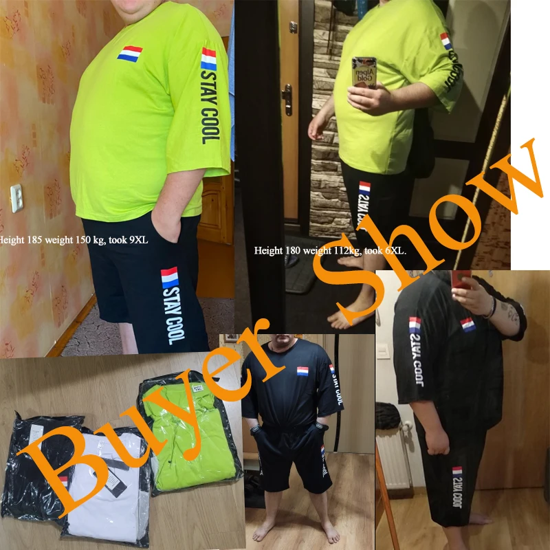 Мужской спортивный костюм размера плюс 9XL повседневный уличный фитнес-костюм с