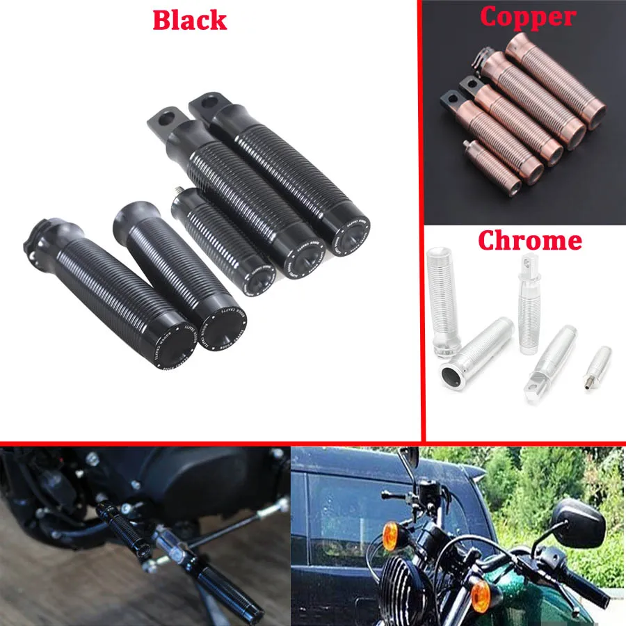 Винтажные мотоциклетные ручки рукоятки и подножки для ног колышки переключатели