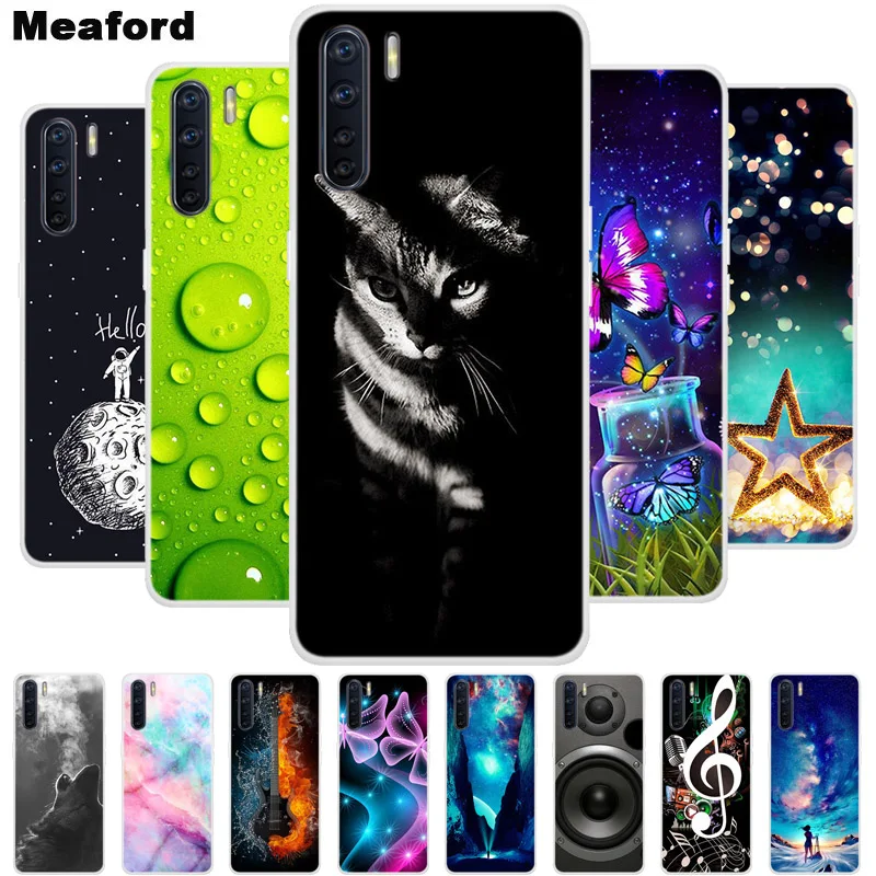

For OPPO A91 Case Marble Soft Silicone Back Case for OPPO Reno 3 Pro Phone Cover For OPPO A91 F15 Cases Reno3 Pro 4G Coque Capa