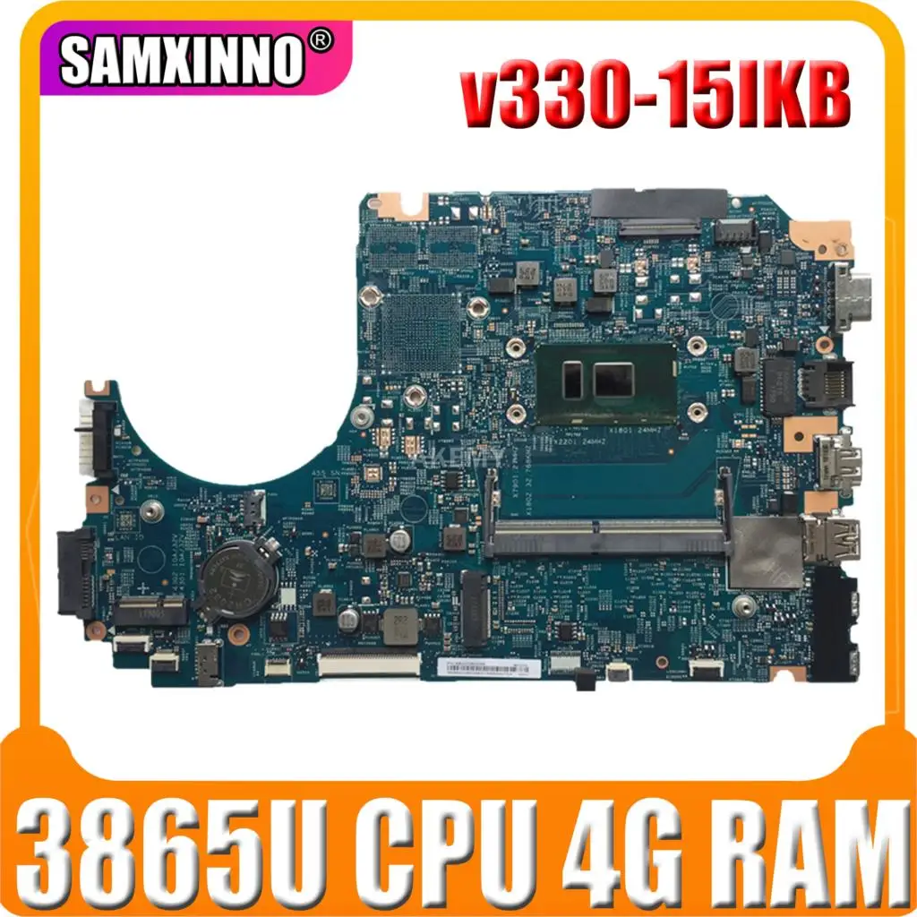 

Akemy LV315KB MB 17807-3 448.0DC04.0031 для For Lenovo V330-15IKB материнская плата для ноутбука 3865U CPU 4G RAM 100% тест не поврежден