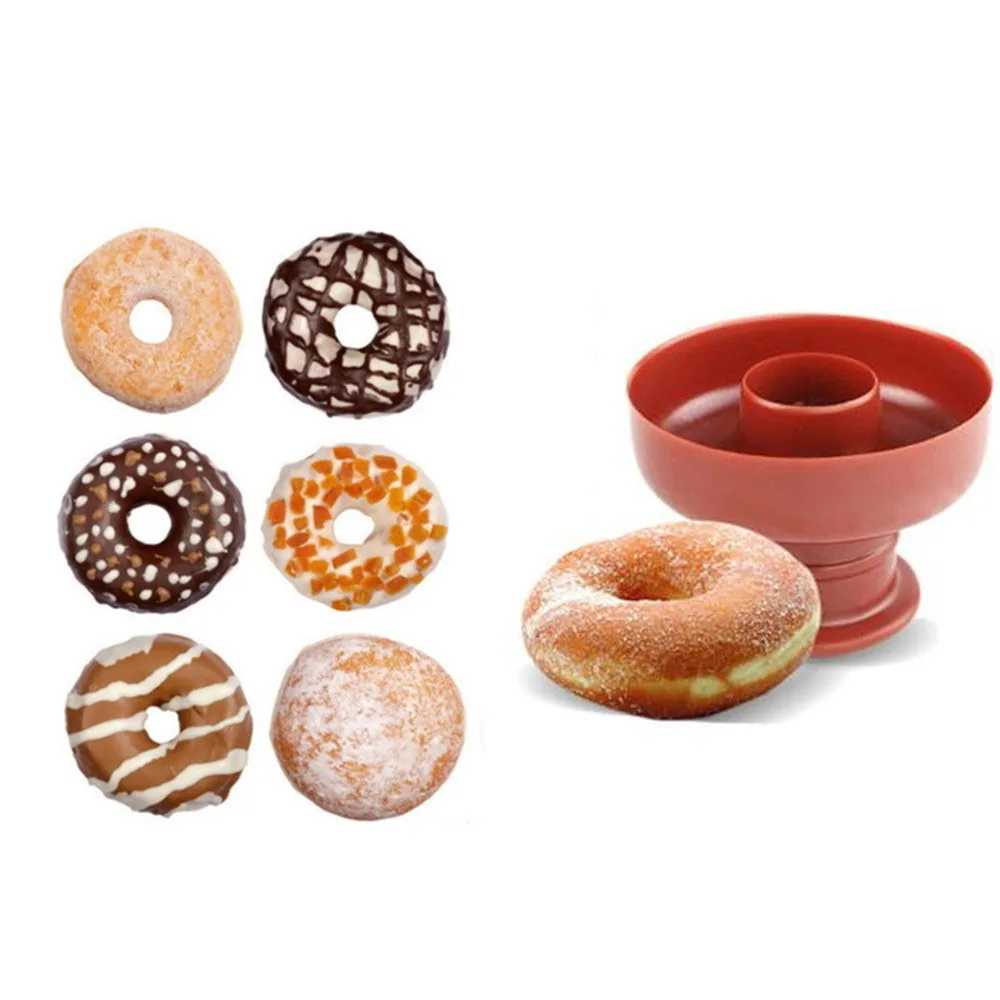 1 шт. форма сделай сам в виде пончика для десертов помадки тортов нетоксичная