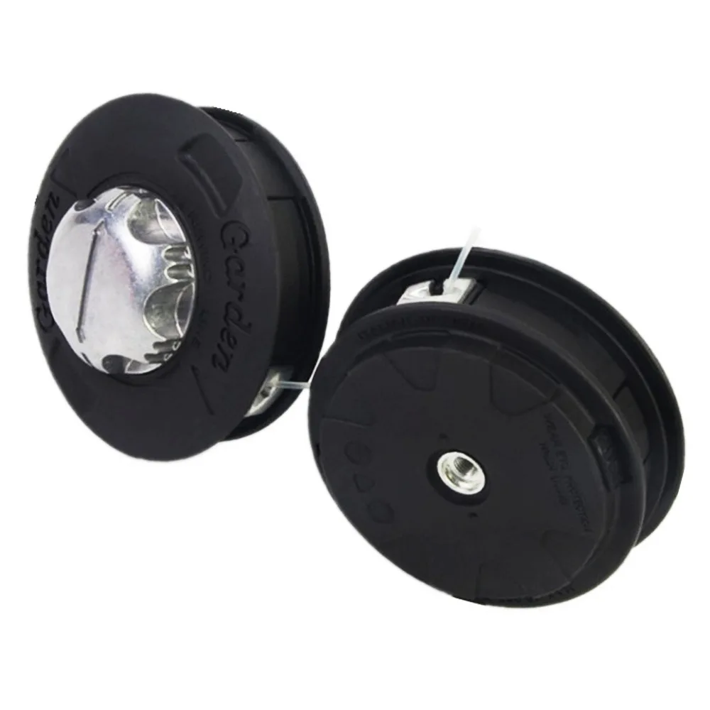 

Universal M10 Aluminum Nylon Brush Mower Bump Spool Grass Trimmer 2 Lines Cutter Head Thread Line String Saw Grass Brush Mower