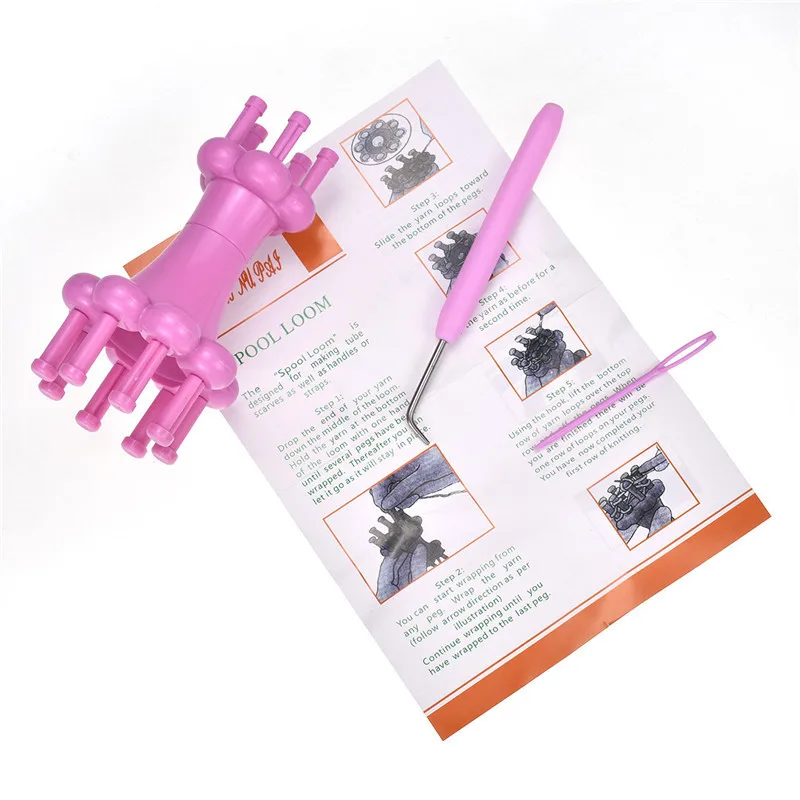 3 шт./компл. Набор для вязания ткацких станков набор с двойной головкой инструмент