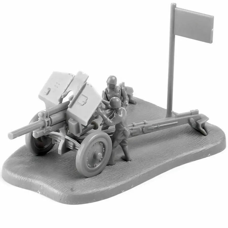 4D 1: 72 сценария PAK40 M30 M1938 Сборная модель пушки собрать головоломка кирпичная игрушка