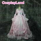 Платье принцессы Аврора, костюм для косплевечерние нее розовое платье, костюмы на Хэллоуин для взрослых женщин, бальные платья, нарядное платье на заказ