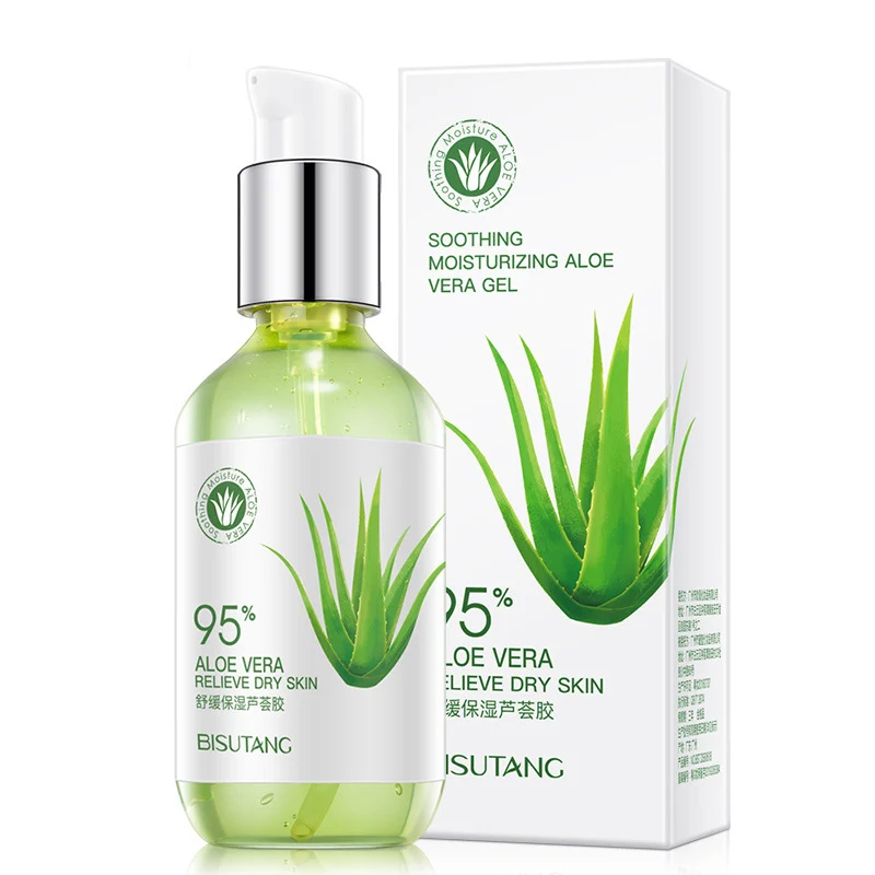 

Organic Aloe Vera Gel Pure And Natural Aloe Deeply Hydrating Moisturizing Anti-inflammatory Face Skin Care Cream