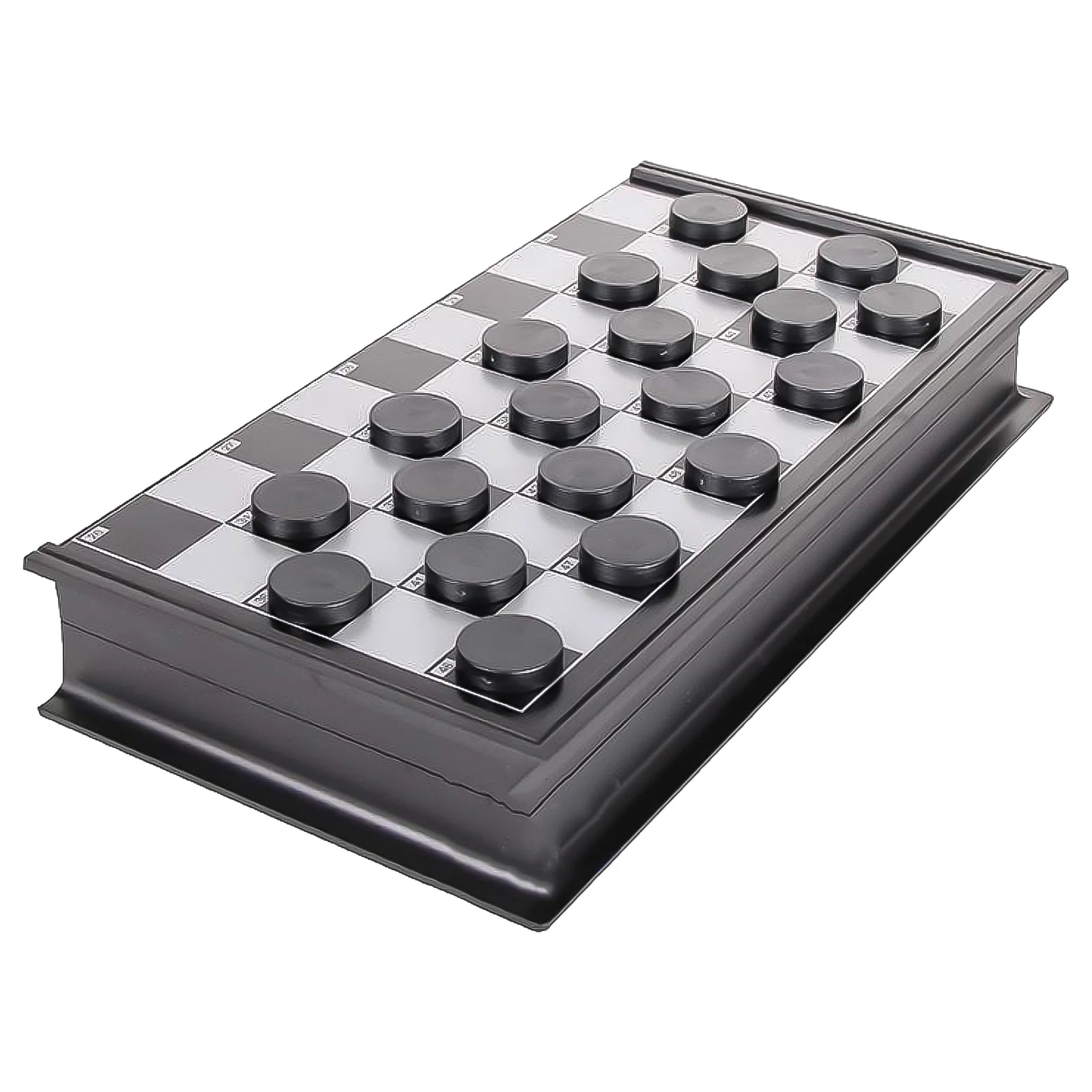 

Checkers Board Good Workmanship Foldable Checkers Board Checkers Board Educational Toy for Family Gathering Outdoor Travel