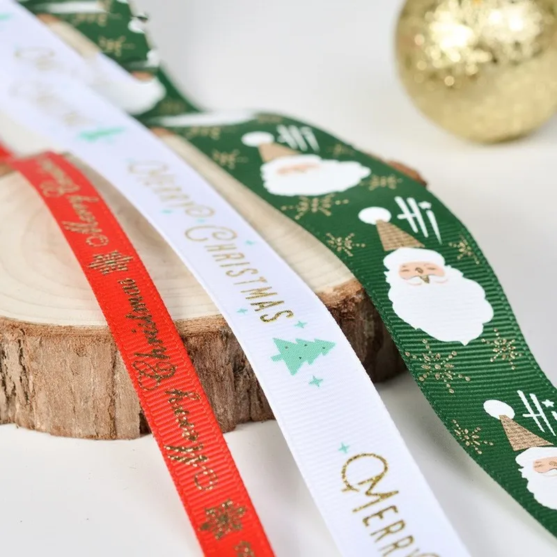 Лента для рождественского подарка лента упаковки подарков украшения торта
