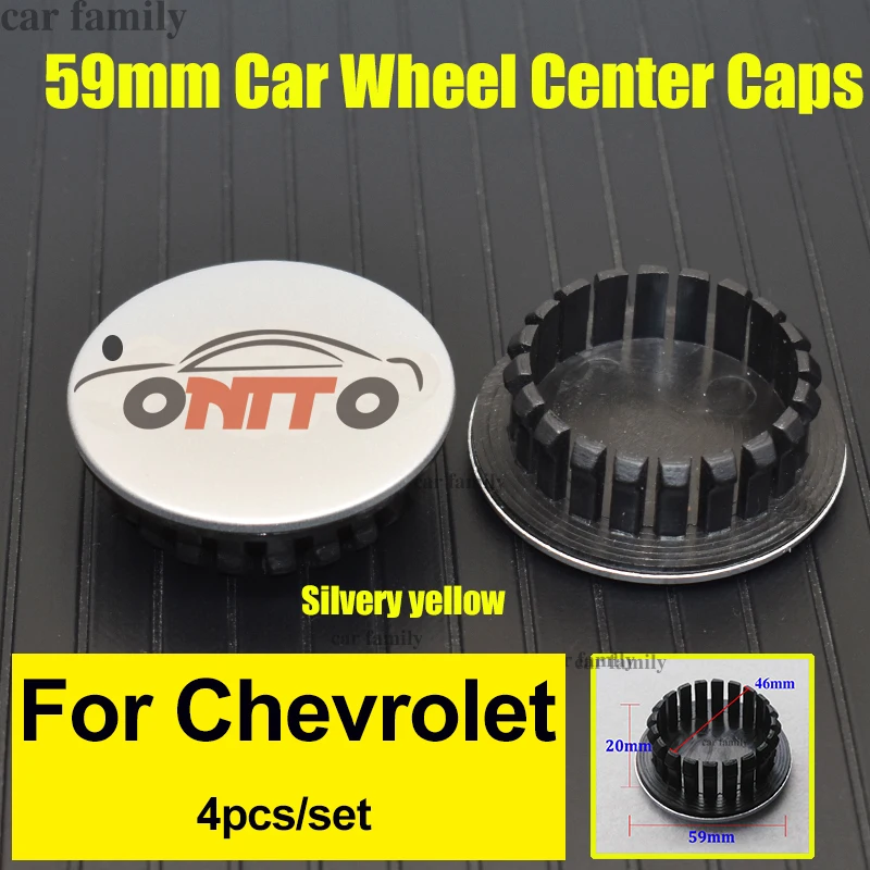 

59mm for Lanos Orlando Captiva Lacetti Aveo Niva 20Pcs/set 5.9cm Car Emblem Wheel Hub Center Caps Rims Auto Wheel Hub Covers