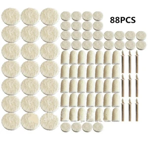 88 шт.компл., полировальный диск для ухода за автомобилем, набор для ухода за шерстью, шлифовальный диск с шлифовальной головкой, полировальный диск, инструменты для очистки автомобиля