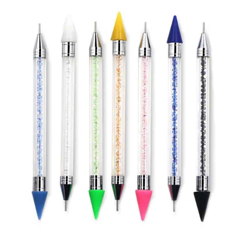 Карандаш хрустальные бусины украшения набор двойная головка инструмент для