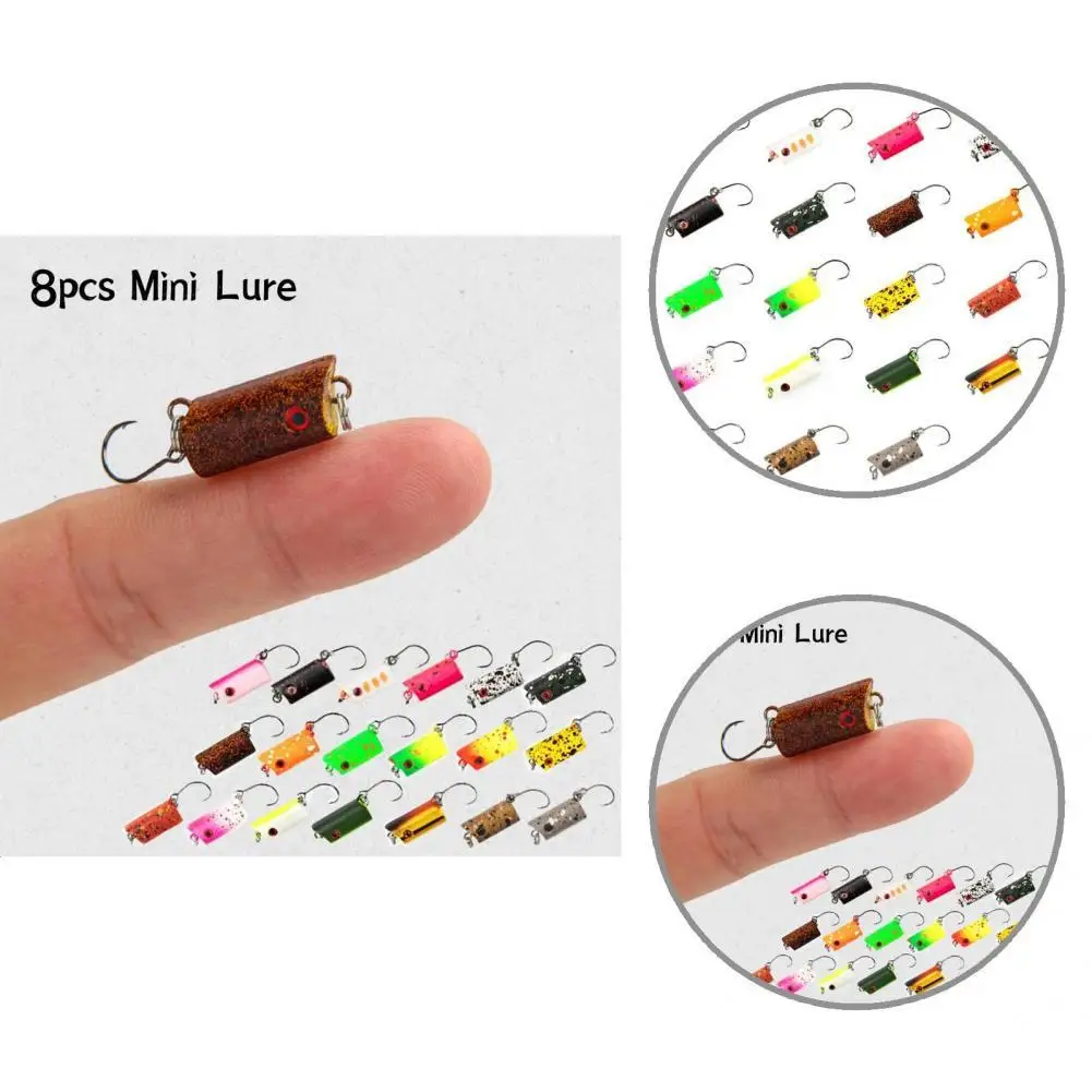 

8 шт., Тонущая приманка с мелкими частицами