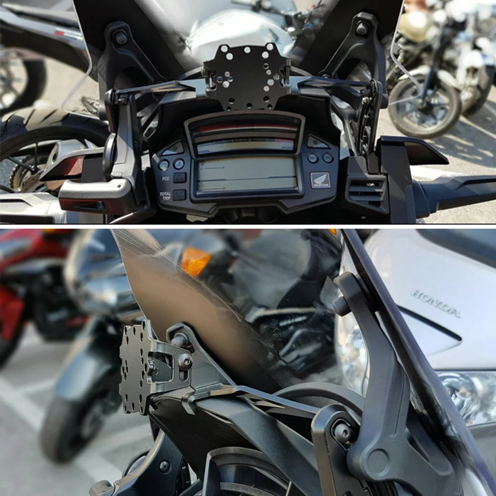 

For HONDA CROSSTOURER 1200 2016 CROSSTOURER 1200 Motorcycle Stand Holder Phone Mobile Phone GPS Navigation Plate Bracket