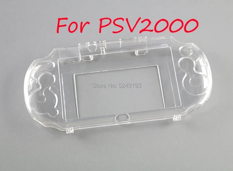1 шт., прозрачный жесткий чехол, прозрачный защитный чехол для Sony psv2000 Psvita PS Vita PSV 2000, кристаллический корпус консоли