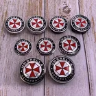 Наклейки для зонта, для ремонта логотипа корпорации, 4 шт., 50 мм, 56 мм, 60 мм, 65 мм, 68 мм, декоративные эмблемы, центральный колпак на колесо автомобиля