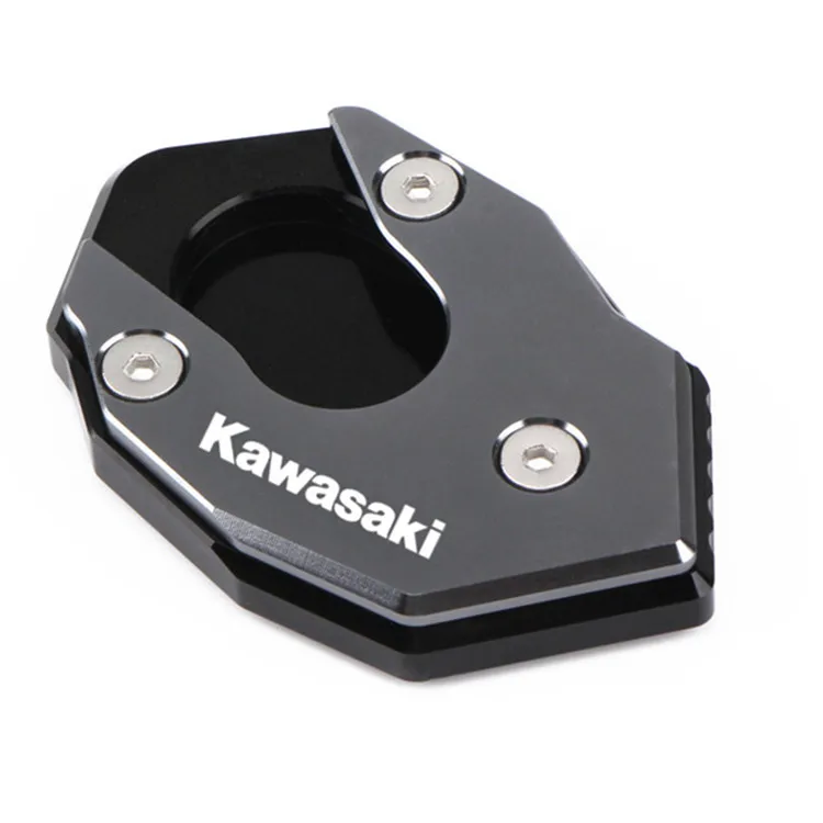 

For kawasaki Z1000 Z900 Z650 ZX6R CNC motorcycle Side Stand Enlarger Plate Pad kickstand Extension