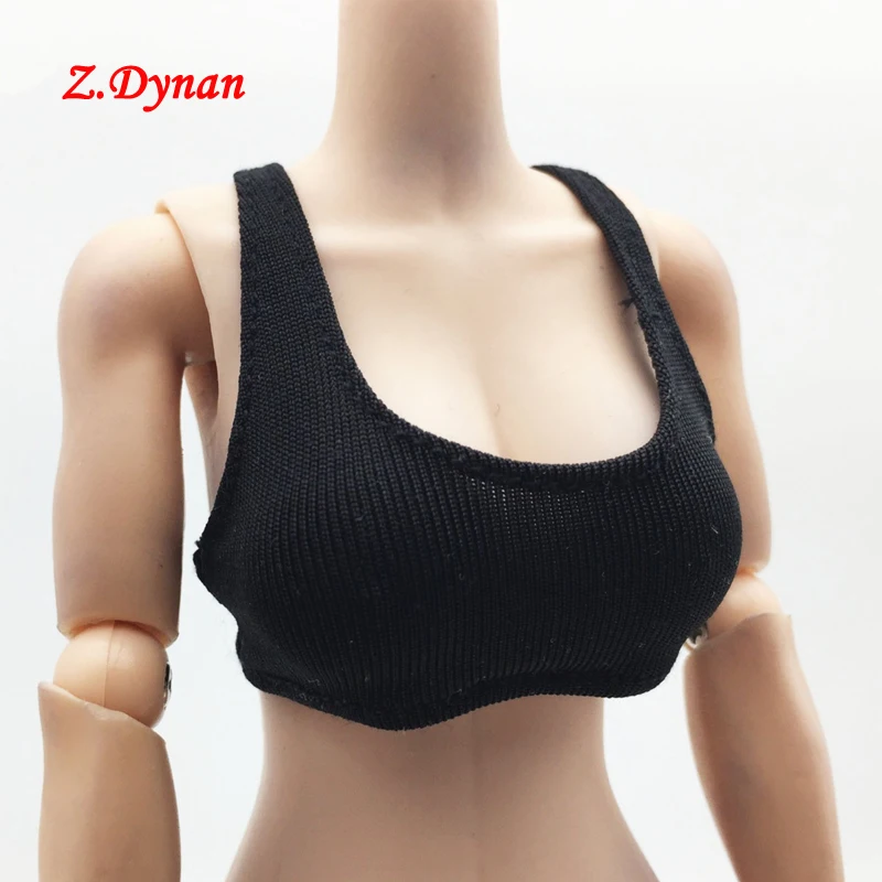 

1/6 Soldier Model Clothing Women's Sports Vest Can Be Equipped with 12-inch Movable Doll Female Body