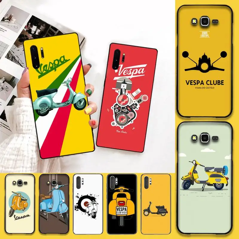 CUTEWANAN Vespa милый чехол для телефона Samsung Note 7 8 9 10 Lite Plus Galaxy J7 J8 J6 2018 Prime|Бамперы| |