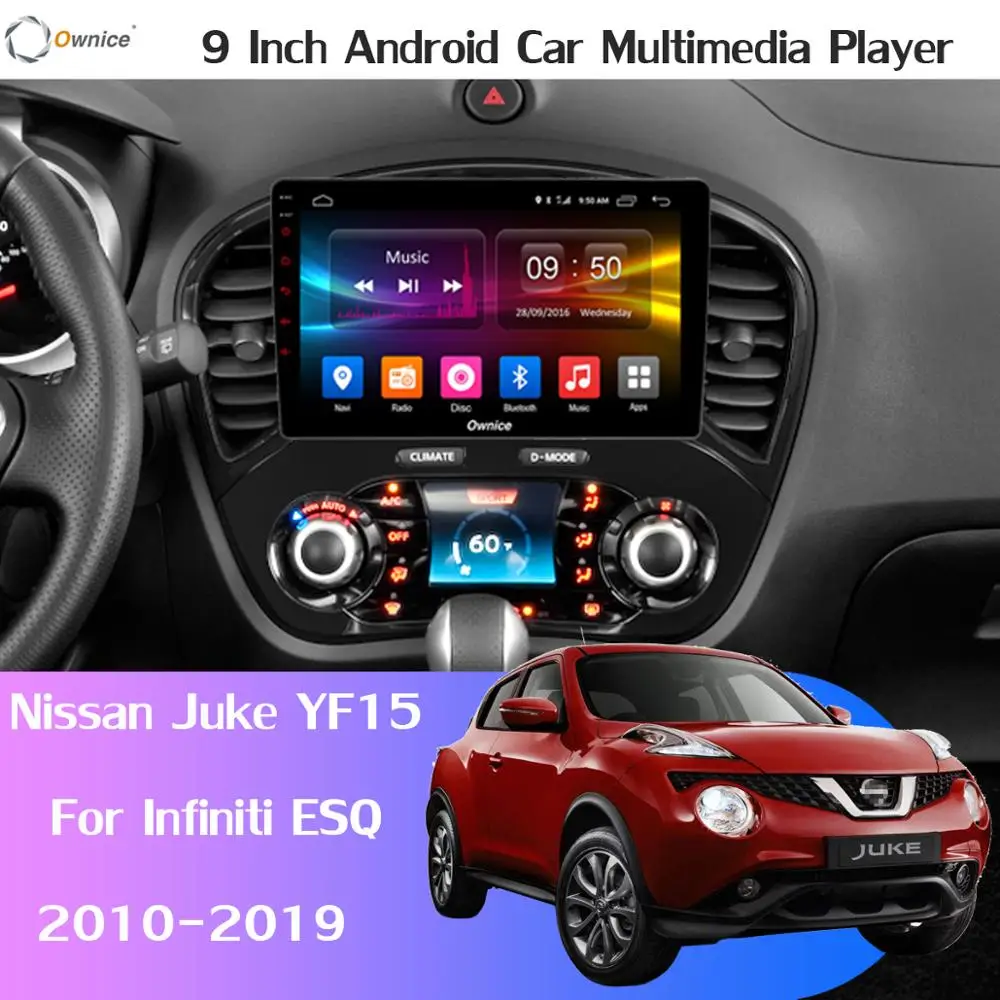 360 ° панорамный Android 9,0 4G+ 64G gps радио CarPlay SPDIF DSP Автомобильный мультимедийный плеер для Nissan Juke YF15 Infiniti esq 2010