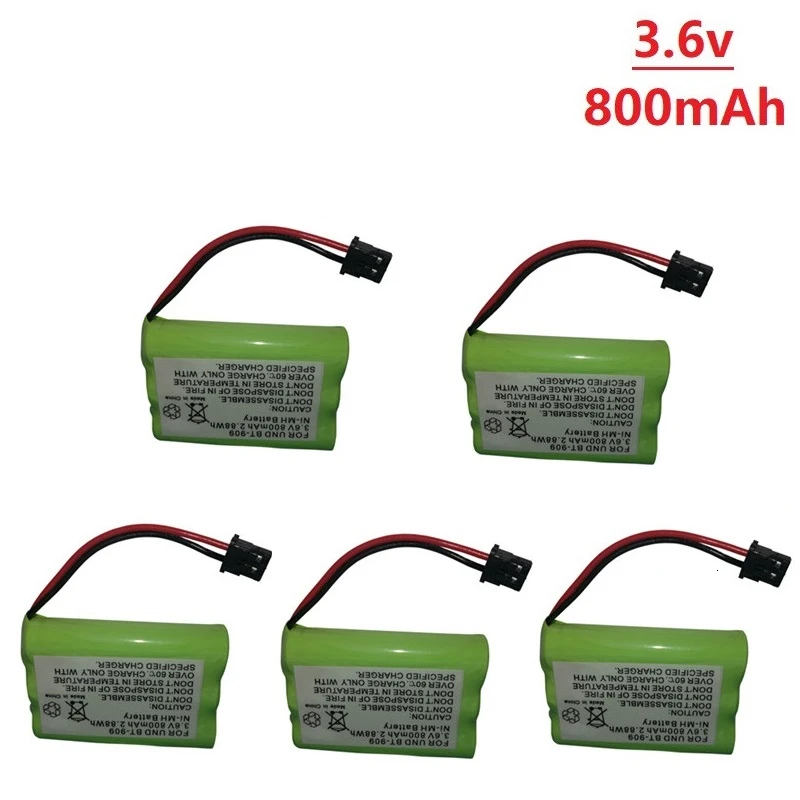 

5 шт., перезаряжаемые аккумуляторные батарейки AAA 3,6 мАч 800 в