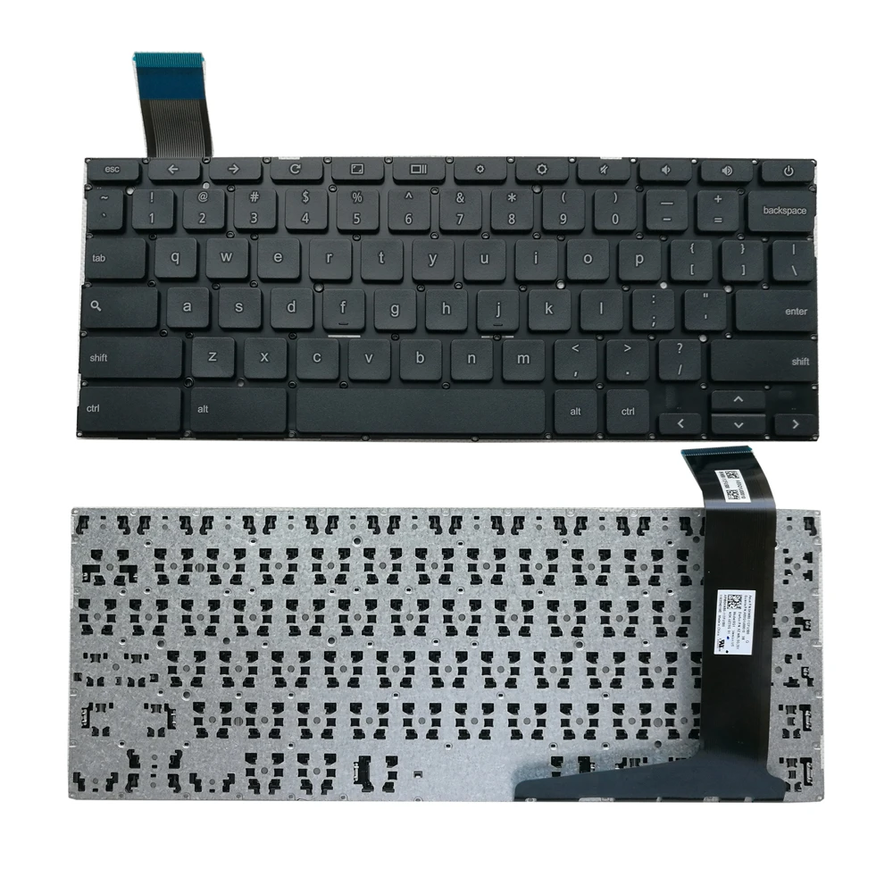 

Laptop Replacement Keyboard For ASUS Chromebook C201 C201P C201PA C202 C202S C202SA US Keyboard