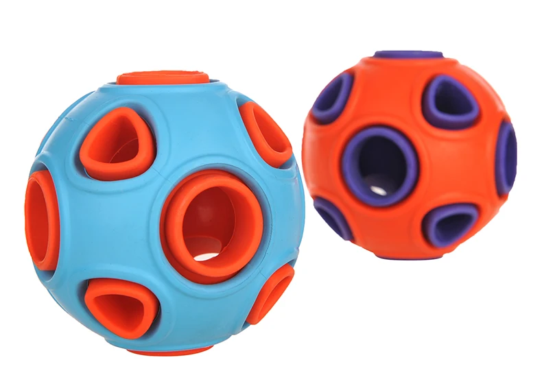 HOOPET игрушки для домашних животных, игрушки для собак, смешной интерактивный шар, жевательная игрушка для собак, мяч для еды, резиновые шарики, товары для домашних животных