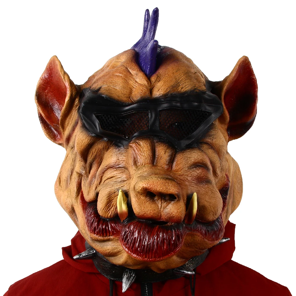 

Латексная Маска Warthogs People Bebop, маска для Хэллоуина, косплея, аксессуар для вечевечерние, маска на всю голову
