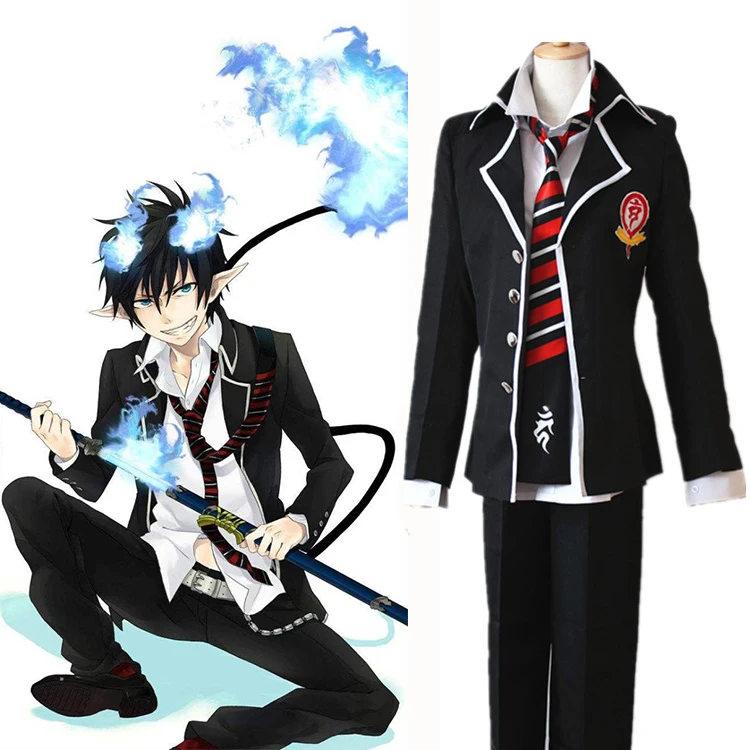 Костюм для косплея Рин Окумура из аниме синего экзорциста школьная форма