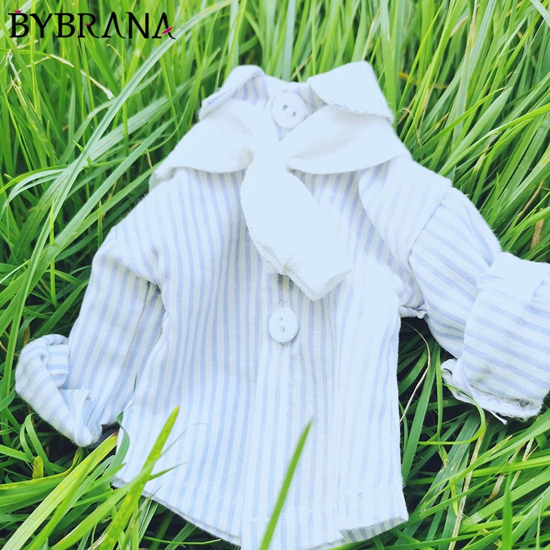 Bybrana Bjd кукла 1/3 1/4 1/6 рубашка полосатая Шаль плащ|Куклы| |