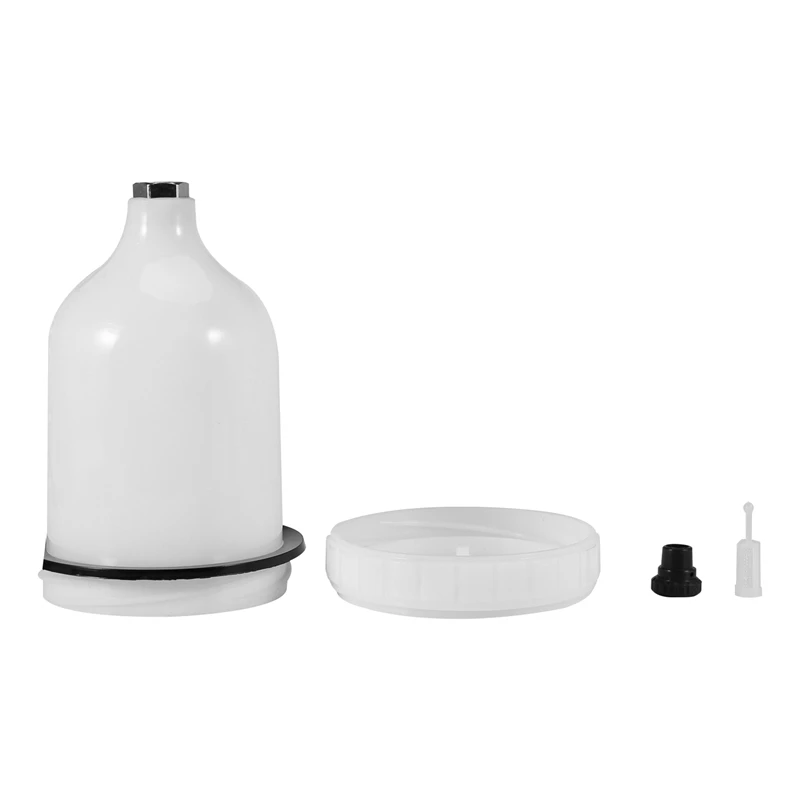 

1 Pcs 600ML High Hardness Plastic Car Spray Paint Gun Cup Pot Fast Mover Threaded Connector for SATA JET