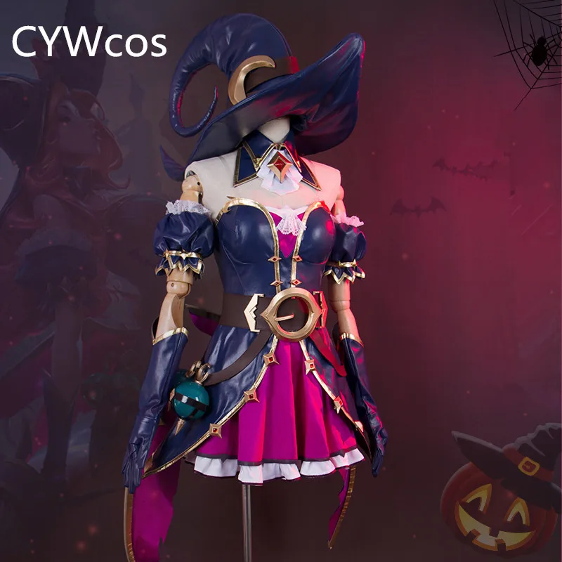 LOL Хэллоуин Мисс Фортуна женский костюм для косплея сексуальные комплекты одежды