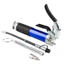 УГЛЕРОДНЫЙ сверхмощный смазочный пистолет 6000 фунткв. Дюйм, анодированный алюминиевый пистолет, 14 унций, смазка для внедорожника, грузовика, мотоцикла, автомобиля