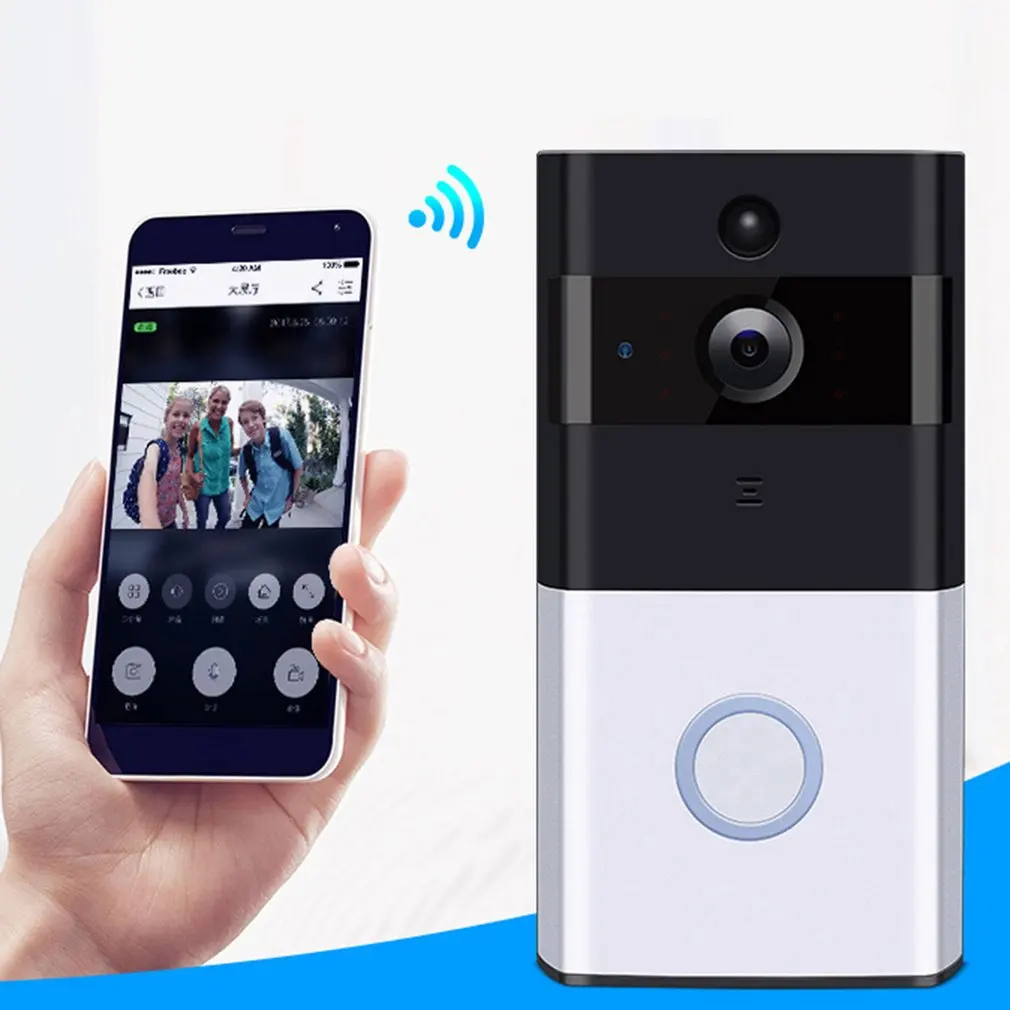 Визуальный дверной звонок с инфракрасным ночным видением дистанционным