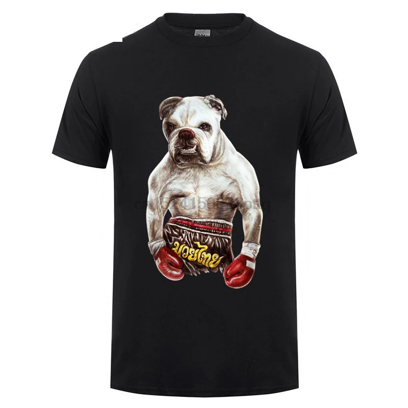 Дешевые продажи онлайн размера плюс XXXL крутая Boxinger Английский бульдог боец