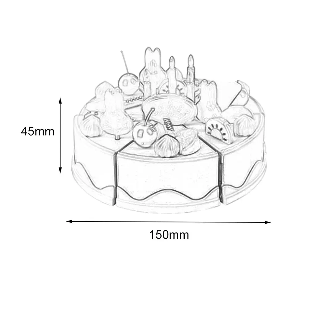 

2019 HOT Plastic Sweet Children Kids Kitchen Playing Role Toys DIY Funny Cutting Birthday Cake Play Food Toys Girl
