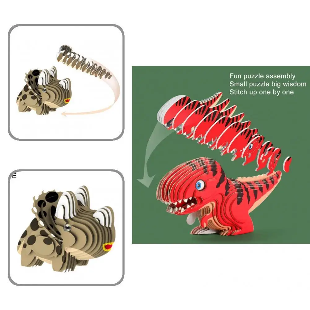

Easy Assembly Lightweight 3D Intelligence Learning Jigsaw Toy for Students