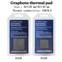 innovationcooling graphene sheet thermal pad cpu thermal pad graphics card gpu thermal pad