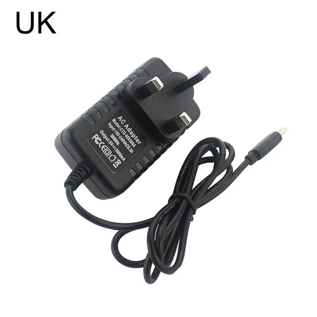 UK Raspberry Pi 4 адаптер питания 5V 3A type-C Блок питания для RPI 4 Модель B Европа США Великобритания Австралия зарядное устройство - Цвет: UK