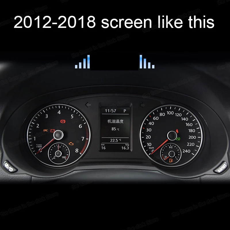 Защитная пленка из ТПУ для ЖК-экрана приборной панели автомобиля Volkswagen Tiguan Vw Sharan