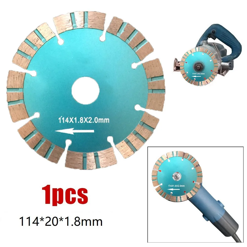 

114*20mm Diamond Circular Saw Blade Dry Granite Quartz Stone Concrete Cutting Discs Sharpener Wood Cutters Woodworking Tools