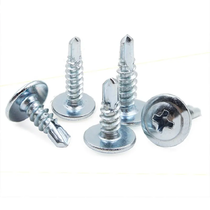 

50-100 шт. Самонарезающий винт из нержавеющей стали для сверления хвостовой винт из нержавеющей стали электрический сверлильный винт M4.2