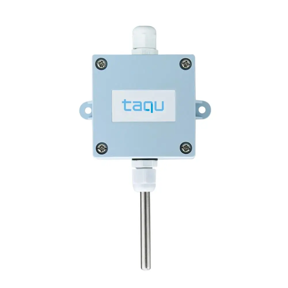 

TAQU T30 Outdoor Temperature and Humidity Sensors Transmitter 4-20mA Output 2 Wire -40- 80 C 0.5 CFS 0-100RH 5%RH FS 60mm Probe