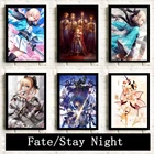 Алмазная живопись 5D сделай сам, японское аниме FateStay Night Comics, вышивка крестиком, стразы, мозаика, домашний декор